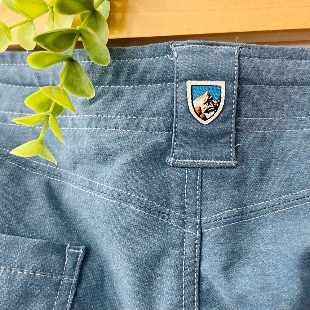 Kuhl Kontour Lined Blue Hiking Outdoor Skort With Pockets - Picture 8 of 11